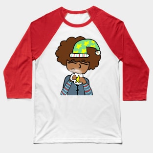 Drinking Tea Baseball T-Shirt